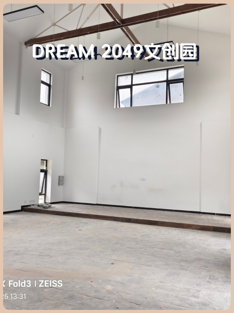 双桥文创园161平独栋新装修 南北采光带后院