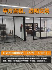 真房｜E-ZIKOO智慧谷｜227平｜3.1元｜政策红利值不值？ - 缩略图 1