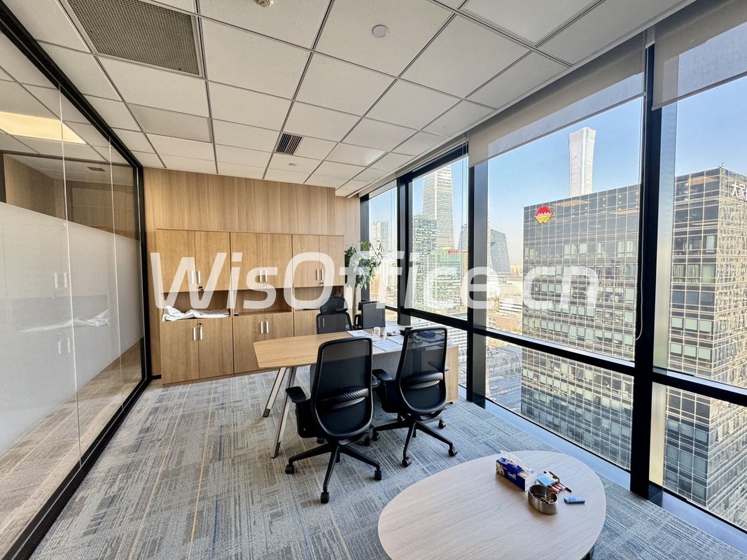 国贸核心区360平工位灵活办公 - 首图