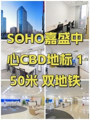 SOHO嘉盛中心CBD地标 150米 双地铁 - 缩略图 1