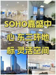 SOHO嘉盛中心 东三环地标 灵活空间 - 缩略图 1
