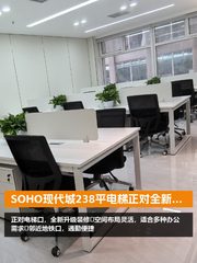 SOHO现代城238平电梯正对全新装修 - 缩略图 1