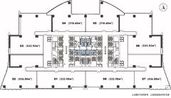 WWT大厦CBD核心1540㎡东南西朝向办公空间 - 缩略图 1