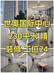 世奥国际中心 230平米 精装修 工位24 - 缩略图 1