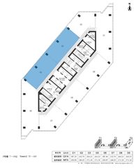 华贸中心T2栋 | 528.5㎡办公空间 - 缩略图 1