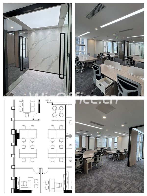 双清清大厦 | 232㎡精装办公室，早高峰多睡半小时？ - 首图