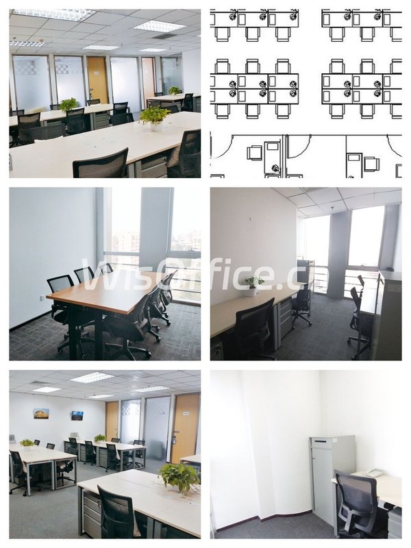 SOHO嘉盛中心288平32工位 - 首图