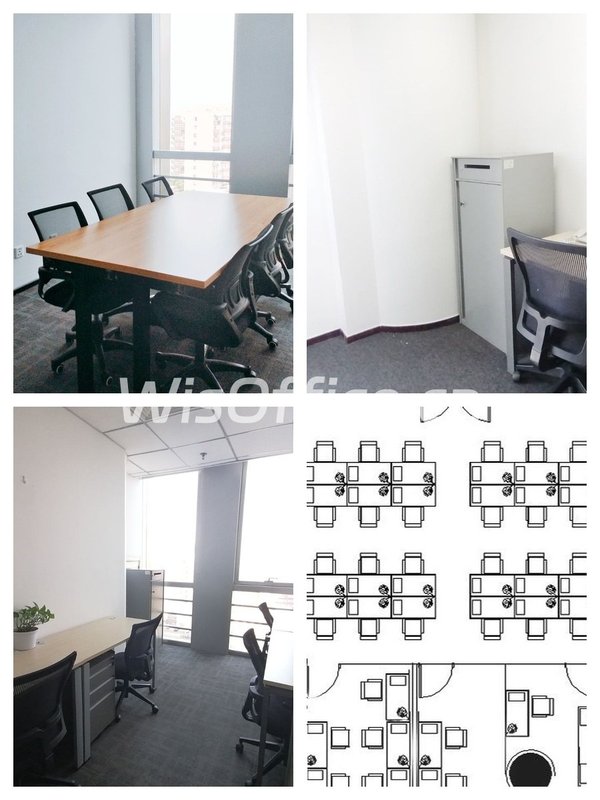 SOHO嘉盛中心 | 288平办公空间，能装下多少工位？ - 首图