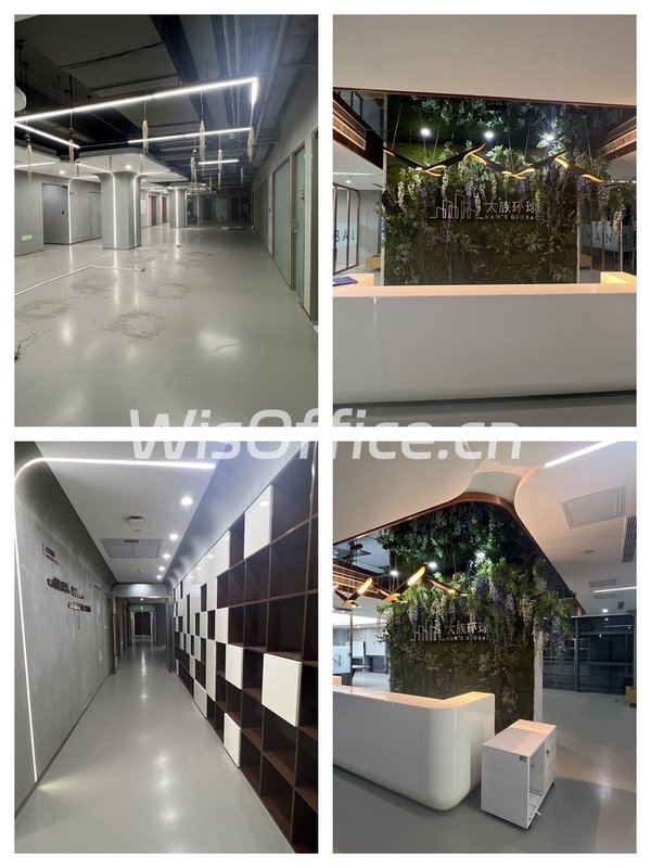 大族广场 | 827㎡多隔断办公，遗留装修？ - 首图