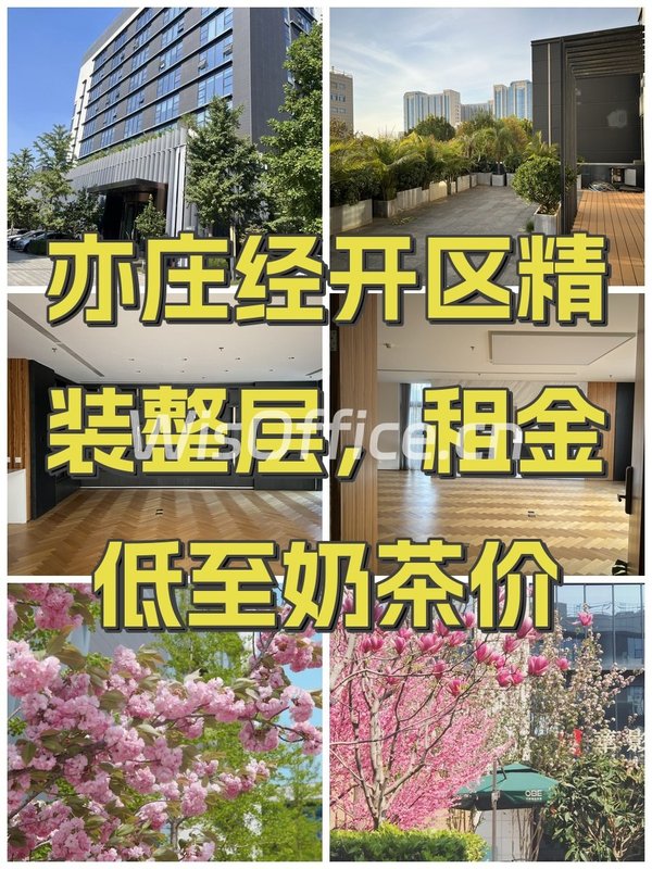 亦庄经开区精装整层，租金低至奶茶价 - 首图