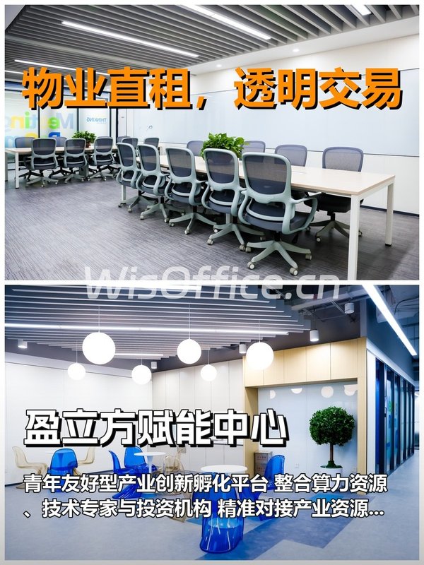 真房｜盈立方赋能中心｜1122平｜880｜青年友好型孵化 - 首图