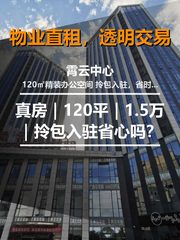 真房｜霄云中心 |120平｜1.5万｜拎包入驻省心吗？ - 缩略图 1