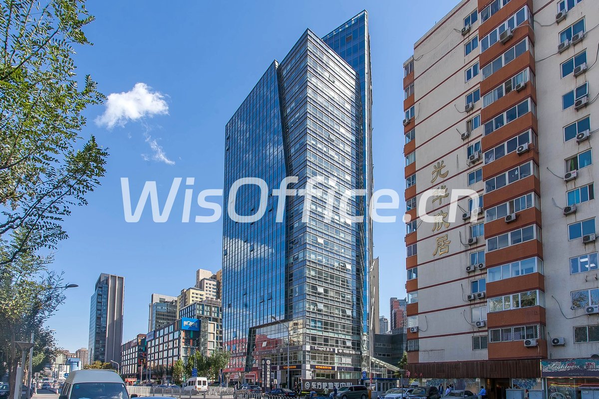 国贸C座1601 246平南向工位 - 首图