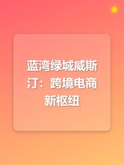 蓝湾绿城威斯汀：跨境电商新枢纽 - 缩略图 1