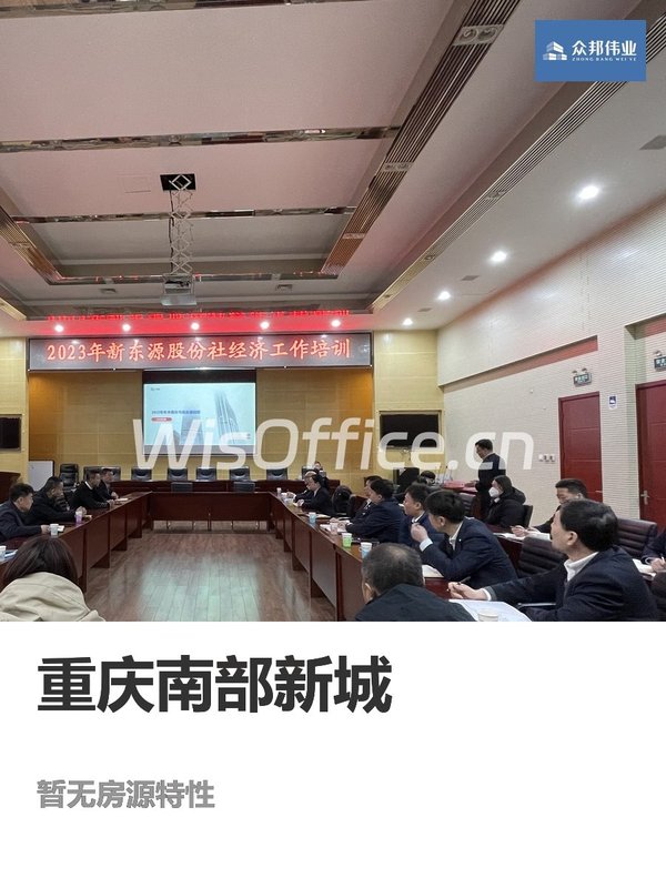 重庆南部新城19亿公司债受理 - 首图